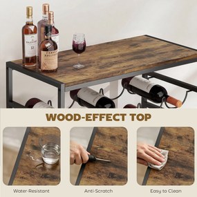 HOMCOM suport vinuri dulap | Aosom Romania