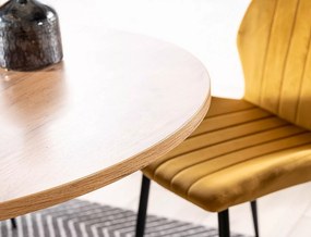 OFERTA Masa extensibila de dining GASTON 100(135)X100 cm, decor stejar artisan calitate a II-a