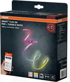 Osram - bandă LED RGB dimmabilă pentru exterior SMART+ FLEX FLEX 5m LED/14,5W/230V IP44 Wi-Fi