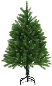 vidaXL Brad de Crăciun artificial ace cu aspect natural 120 cm verde