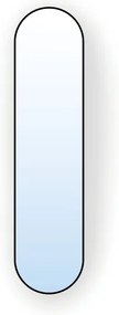 Baltica Design - Oglindă de perete TINY BORDER 155x40 cm, neagră