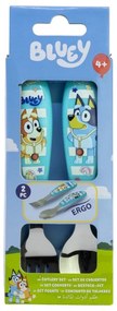 Bluey Yummy set de tacâmuri ergonomice din metal - 2 bucăți