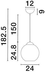 Pendul design decorativ modern MIDORI