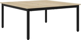 vidaXL Masă de cafea Sonoma 100 x 100 x 45 cm Lemn compozit