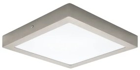 Plafonieră LED Eglo FUEVA 78218, 22 W, 230 V, 30 x 30 cm, crom mat