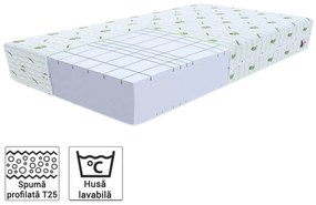 Saltea înaltă din spumă Gymal 160x200