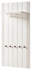 Set pentru hol alb din lemn de pin 60x120x25 cm Anita – Støraa