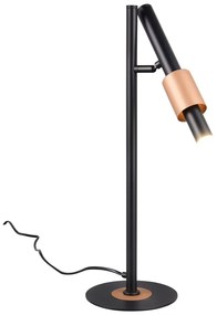 Veioză neagră-bronz LED (înălțime 50 cm) Ikaris – Trio Select