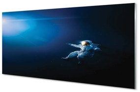 Tablouri pe sticlă astronaut spațiu