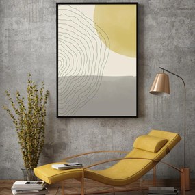 Poster - Abstracție pictată (A4)