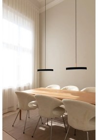 Lustră neagră LED cu abajur din metal ø 43 cm Asteria Medium – UMAGE