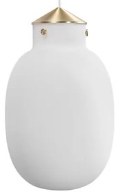 Lustră pe cablu Nordlux RAITO 1xE27/25W/230V alamă/alb