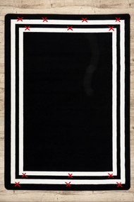 Covor HAMPTON cadru negru - SECUNDAR-COTATI PRODUSUL