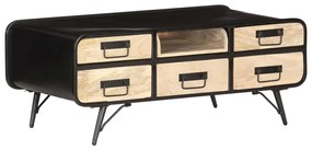 vidaXL Măsuță de cafea, 100 x 50 x 40 cm, lemn masiv mango