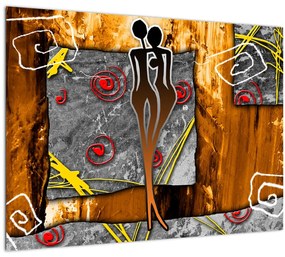 Tablou picturii străveche (70x50 cm)