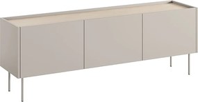 Comodă TV Desin 170 cm cu picioare metalice - casmir / stejar Nagano