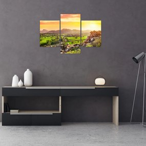 Tablou cu valea Hampi în India (90x60 cm)
