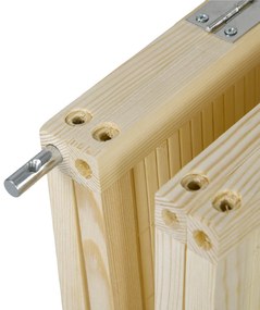 HOMCOM Paravan din lemn de bambus 6 panouri 270 x 180 cm separator de camera cloison de separare pliabil - natural | Aosom Romania