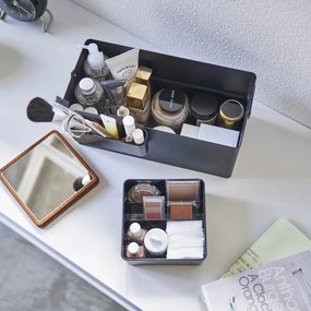 Organizator de baie negru din metal pentru cosmetice - YAMAZAKI