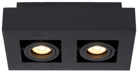 Spot LED Lucide 09119/11/30 XIRAX 2xGU10/5W/230V negru