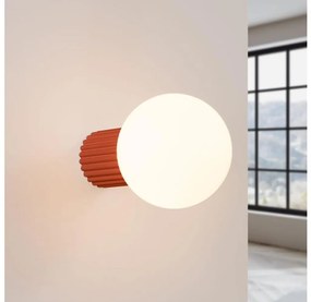 Aplică pentru baie Sollux SL.1727 HALO 1xG9/8W/230V IP44 portocaliu