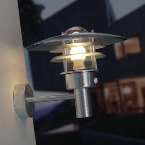 Aplica de perete exterior cu senzor IP44 Lonstrup 32 GS 71412031NL