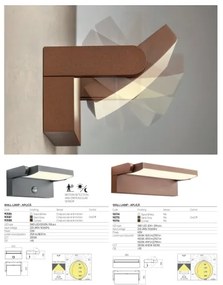 Redo 90715 - Aplică de perete FLIP, LED/40W/230V, IP54, antracit