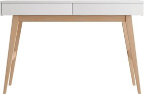 Birou pentru copii cu blat alb 60x120 cm Swing – Pinio