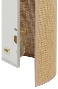 Aplică Duolla YUTE 1xE27/15W/230V d. 20 cm maro