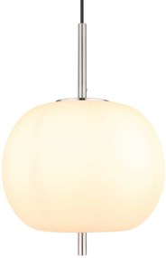 Pendul design modern Blacky I nickel, opal