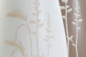 Set 2 vaze ceramice în formă de ulcior cu motive botanice, 15×14×30 cm, „Hierba"