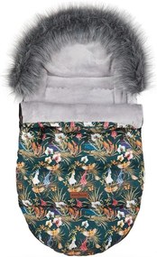 ShopJK SAC DE IARNĂ PENTRU CĂRUCIOR - FLOWER GARDEN - 016540
