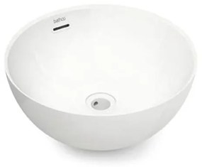 Lavoar pentru blat BARI Ø 37 cm, porțelan, alb - Bathco 4131