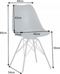 Set 4 scaune moderne Scandinavia verde inchis
