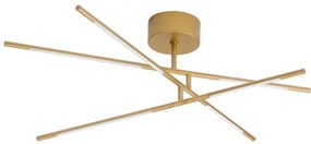 Lustra aplicata LED design modern RACCIO auriu