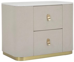 Mauro Ferretti Noptiera Beauty  cm 60X40X47 | Aosom Romania