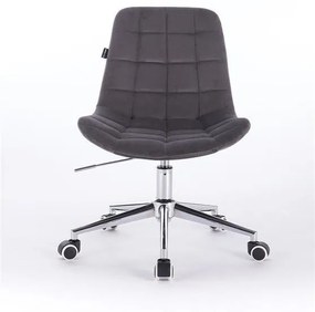 HR590K Scaun Catifea Grafit