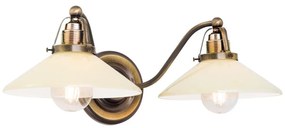 Aplica de perete realizata manual design rustic ARTDESIGN, patina/ champagne