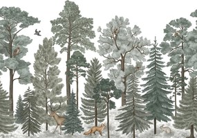 Fototapet, Scandinavian Bellewood, Animal, Rebel Walls