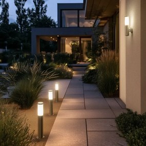 BRILAGI - Lampă LED de exterior dimabilă ELIA 1xE27/6W/230V 2700-6500K IP44 50 cm crom