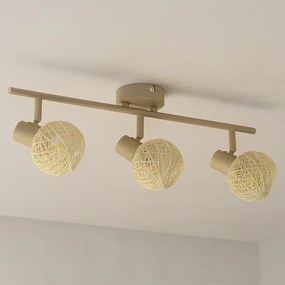 Spot DEX 3xE14/10W/230V bej/crem