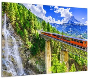 Tablou - Matterhorn, Zermatt, Valais, Elveția (70x50 cm)