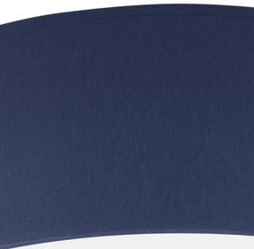 Plafonieră SIRJA PASTEL DOUBLE 4xE27/15W/230V d. 45 cm albastru închis