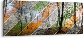 Tablou - Schimbarea anotimpurilor (120x50 cm)