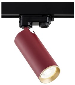 Spot pe sina TORELLO rosu / Accesoriu pentru sinele trifazate ARGON T-RACK