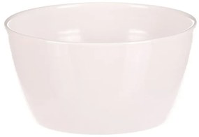 Vase de flori din ceramică Teracotă, diametru 15cm, alb
