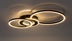 Rabalux 71485 - Plafonieră LED reglabilă LUREO, 24W/230V, 3000–6500K, 46 x 33 cm + telecomandă