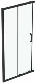Usa glisanta cu segment fix 100 cm negru mat Ideal Standard Connect 2 K9262V3