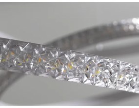 Lustră LED dimabilă suspendată pe cablu LED/90W/230V 3000-6500K Ø47 cm + telecomandă