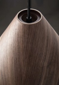 Lustra / Pendul modern design lemn nuc inchis WERA NVL-9125062